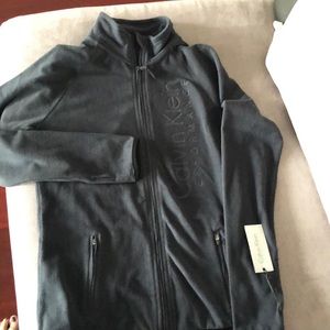 Calvin Klein soft fleece activewear jacket